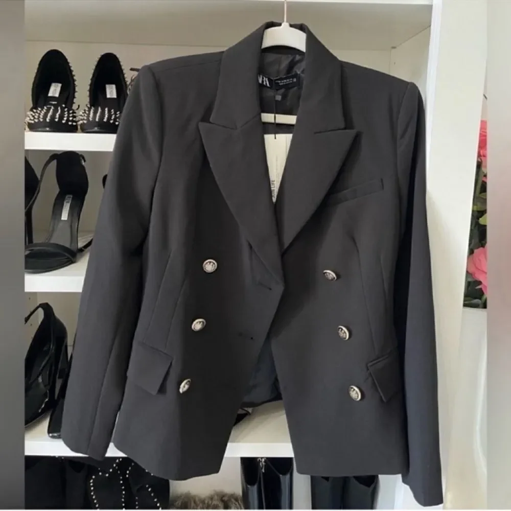 NWT TAILORED DOUBLE BREASTED BLAZER Size XS